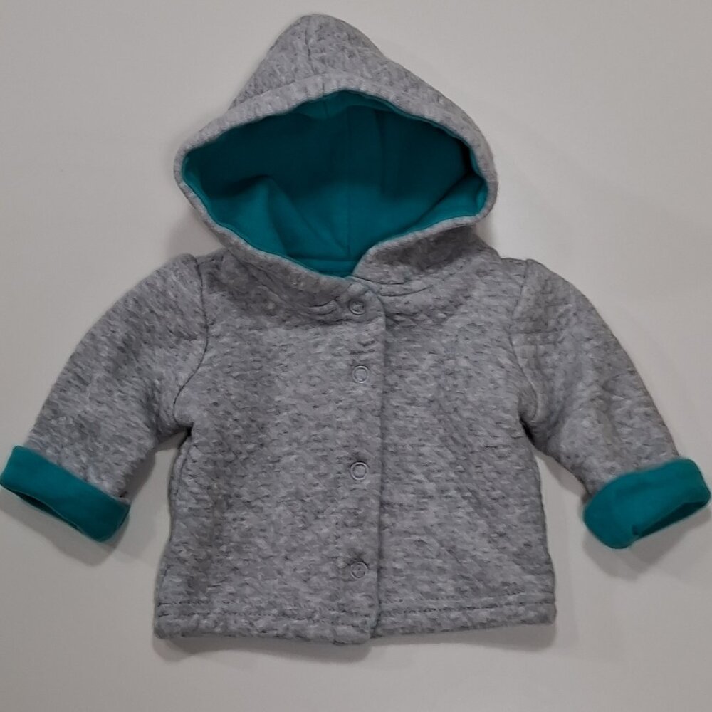 Trois Moutons Hooded Jacket - Newborn